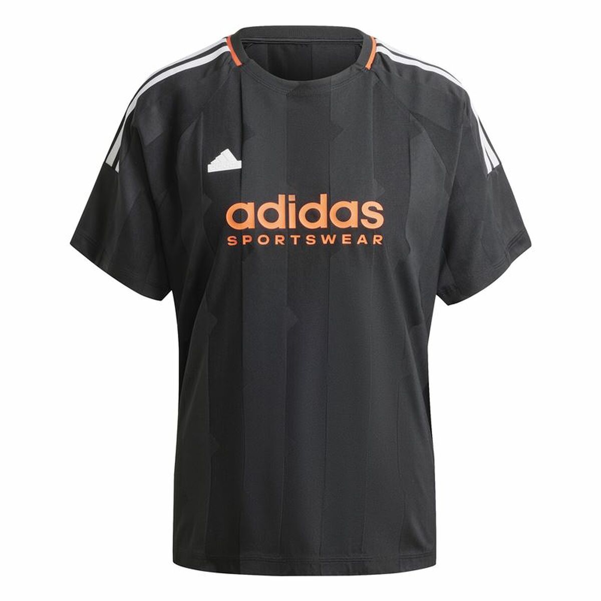 Γυναικεία Μπλούζα με Κοντό Μανίκι Adidas Tiro Cut Μαύρο