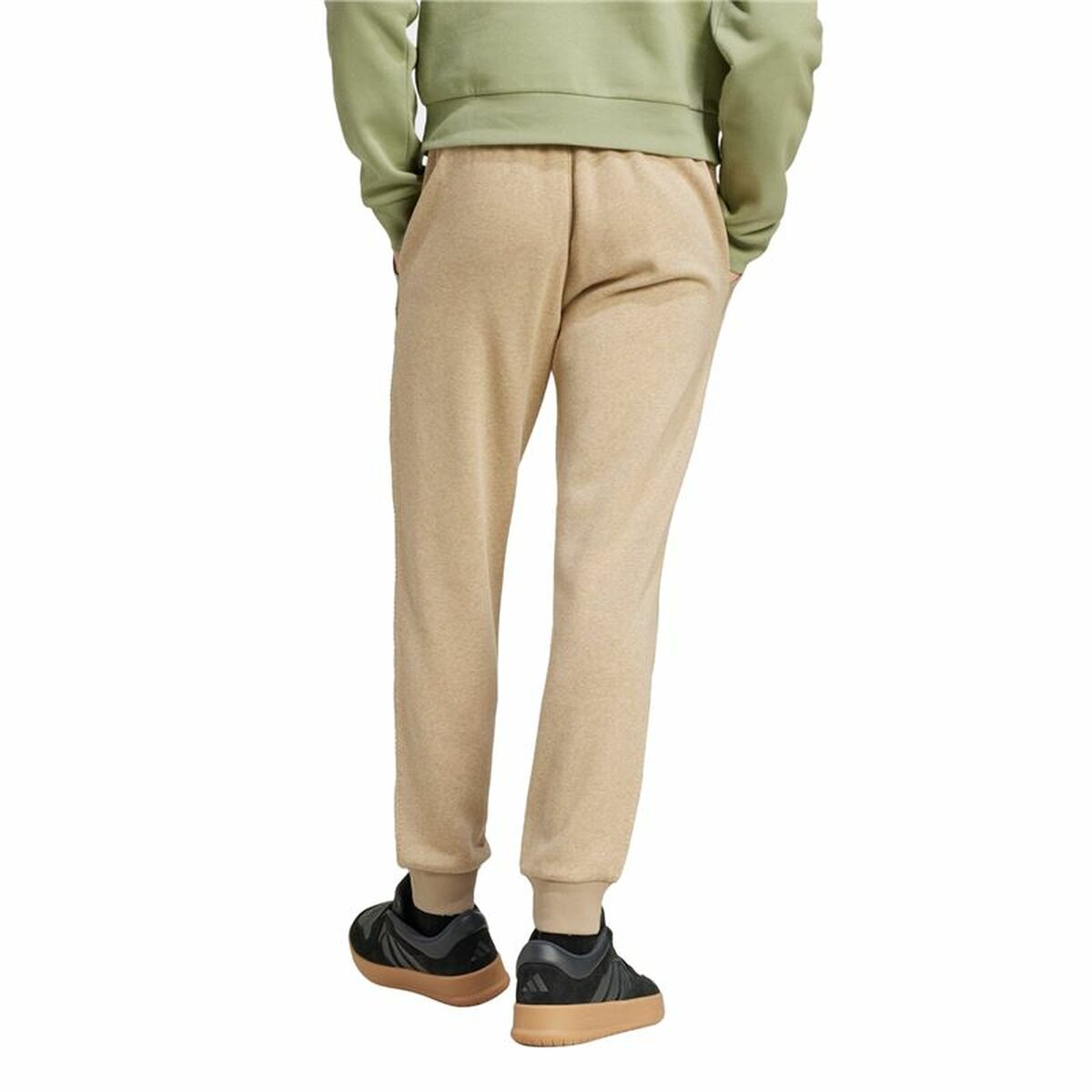 Μακρύ Αθλητικό Παντελόνι Adidas Seasonal Essentials Melange Καφέ Άντρες