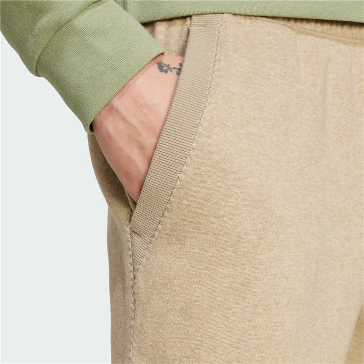 Μακρύ Αθλητικό Παντελόνι Adidas Seasonal Essentials Melange Καφέ Άντρες