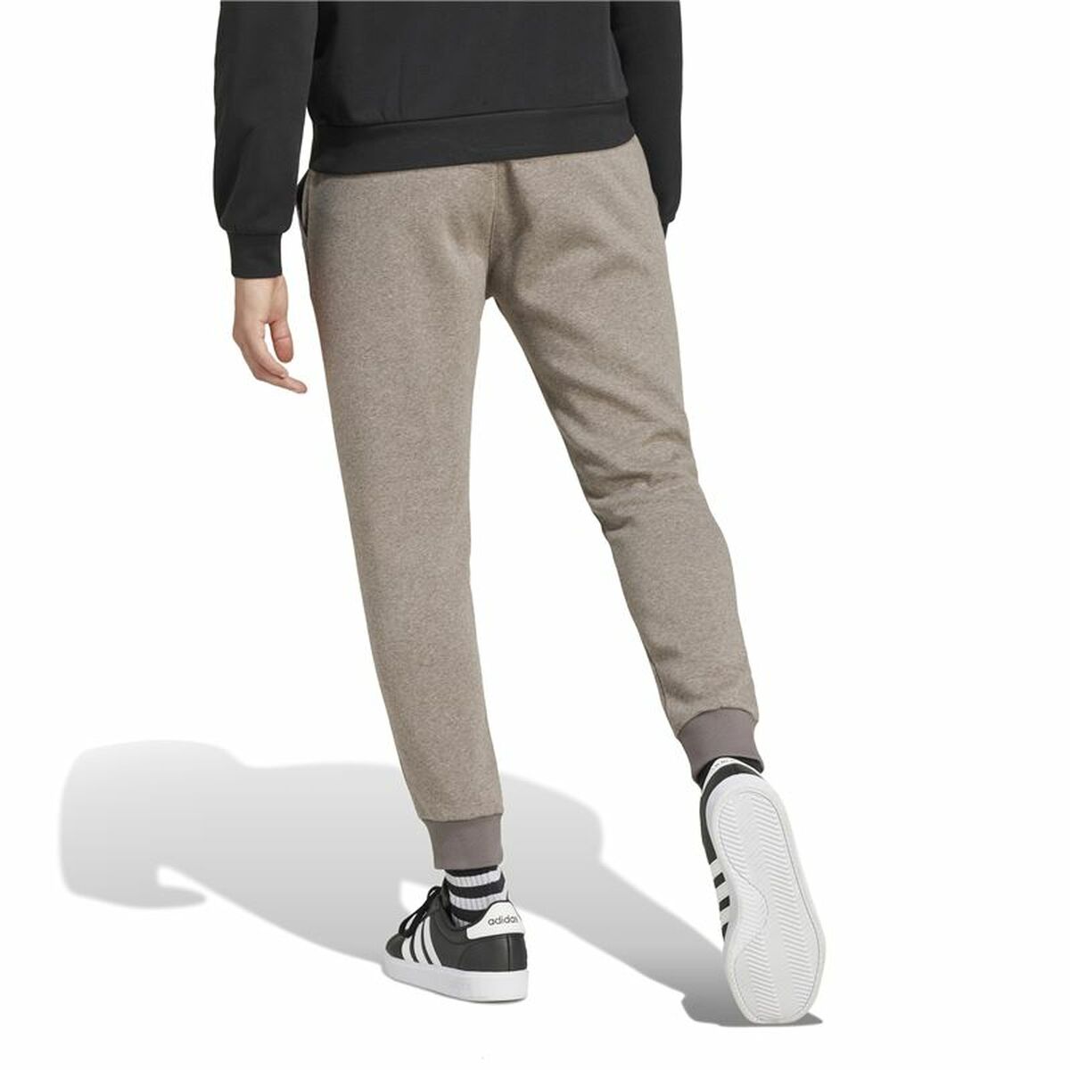 Μακρύ Αθλητικό Παντελόνι Adidas Seasonal Essentials Melange Μπεζ Άντρες