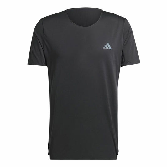 Ανδρική Μπλούζα με Κοντό Μανίκι Adidas Adizero Running Μαύρο