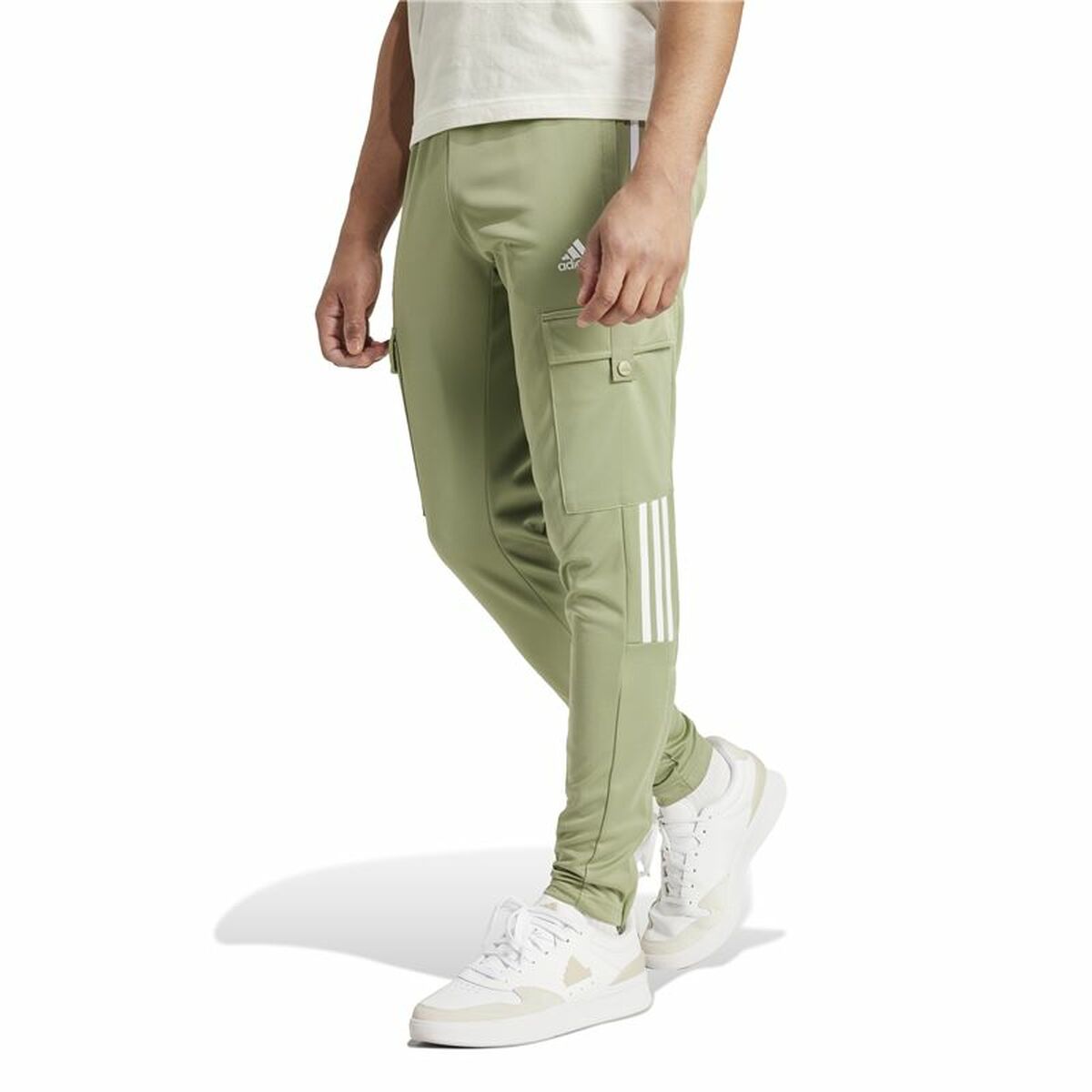 Μακρύ Αθλητικό Παντελόνι Adidas Tiro Cargo Πράσινο Άντρες