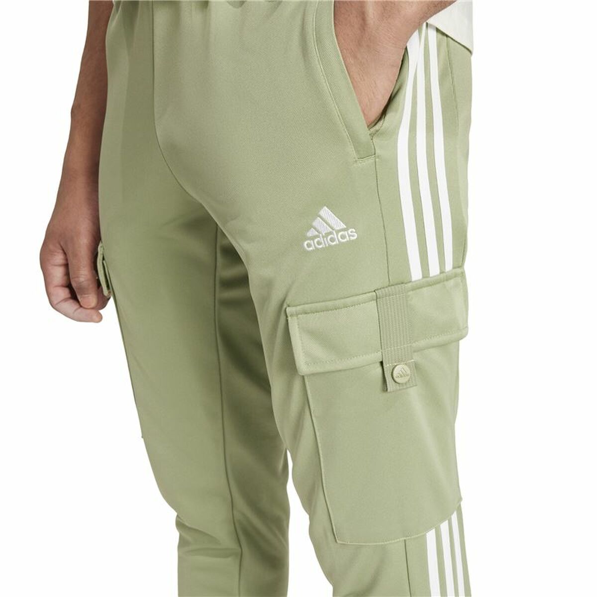 Μακρύ Αθλητικό Παντελόνι Adidas Tiro Cargo Πράσινο Άντρες