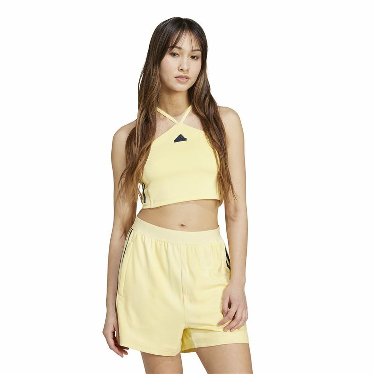 Γυναικεία Tank Top Adidas Tiro Cut Κίτρινο