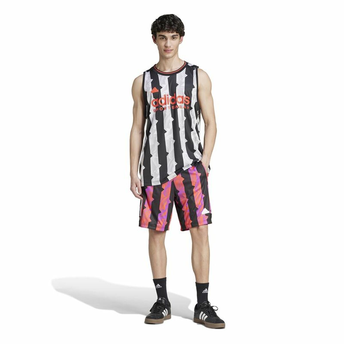Αντρικó Top Tank Adidas House Of Tiro Tank Top Λευκό Μαύρο