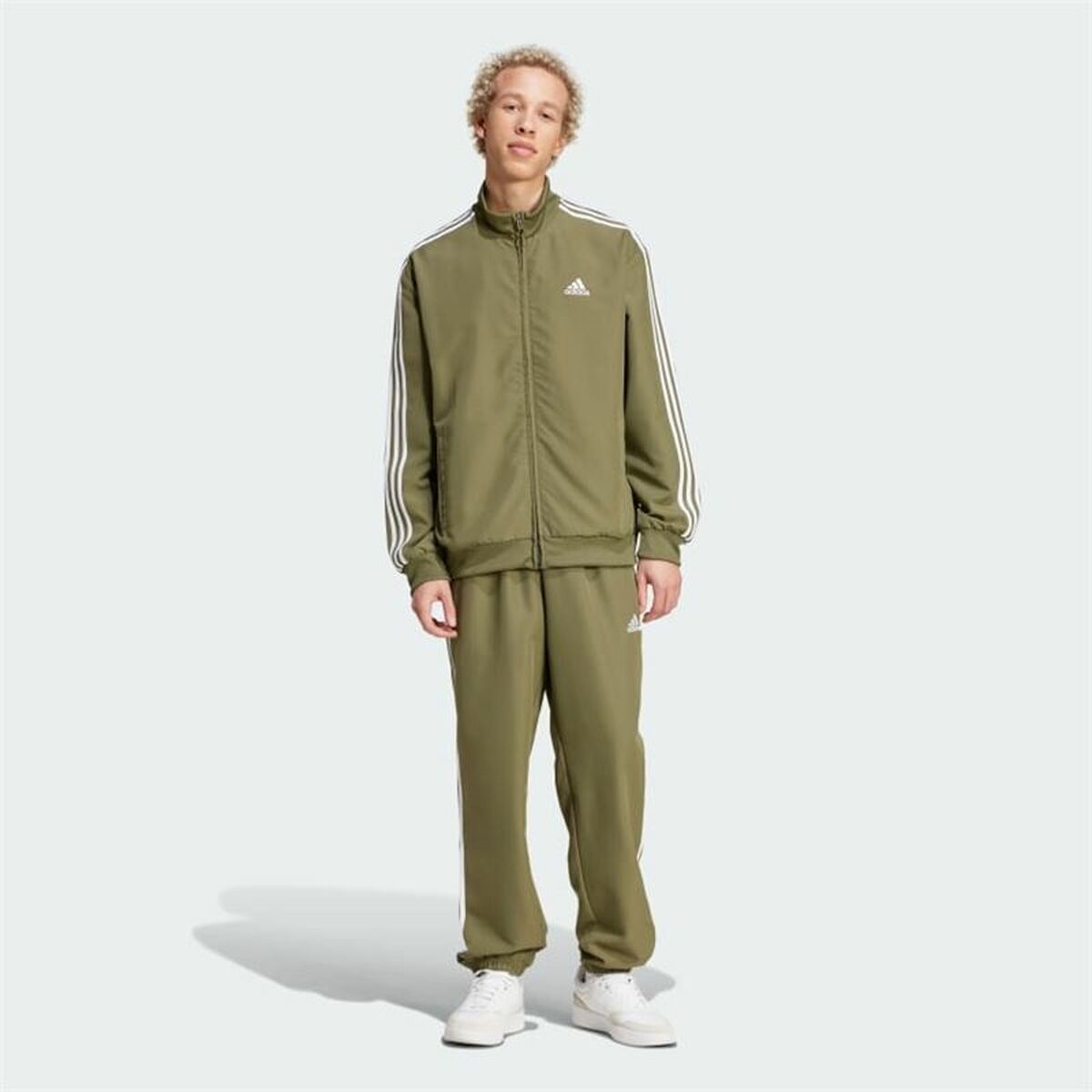 Σκουλαρίκια Adidas Basic 3S Woven Πράσινο Άντρες