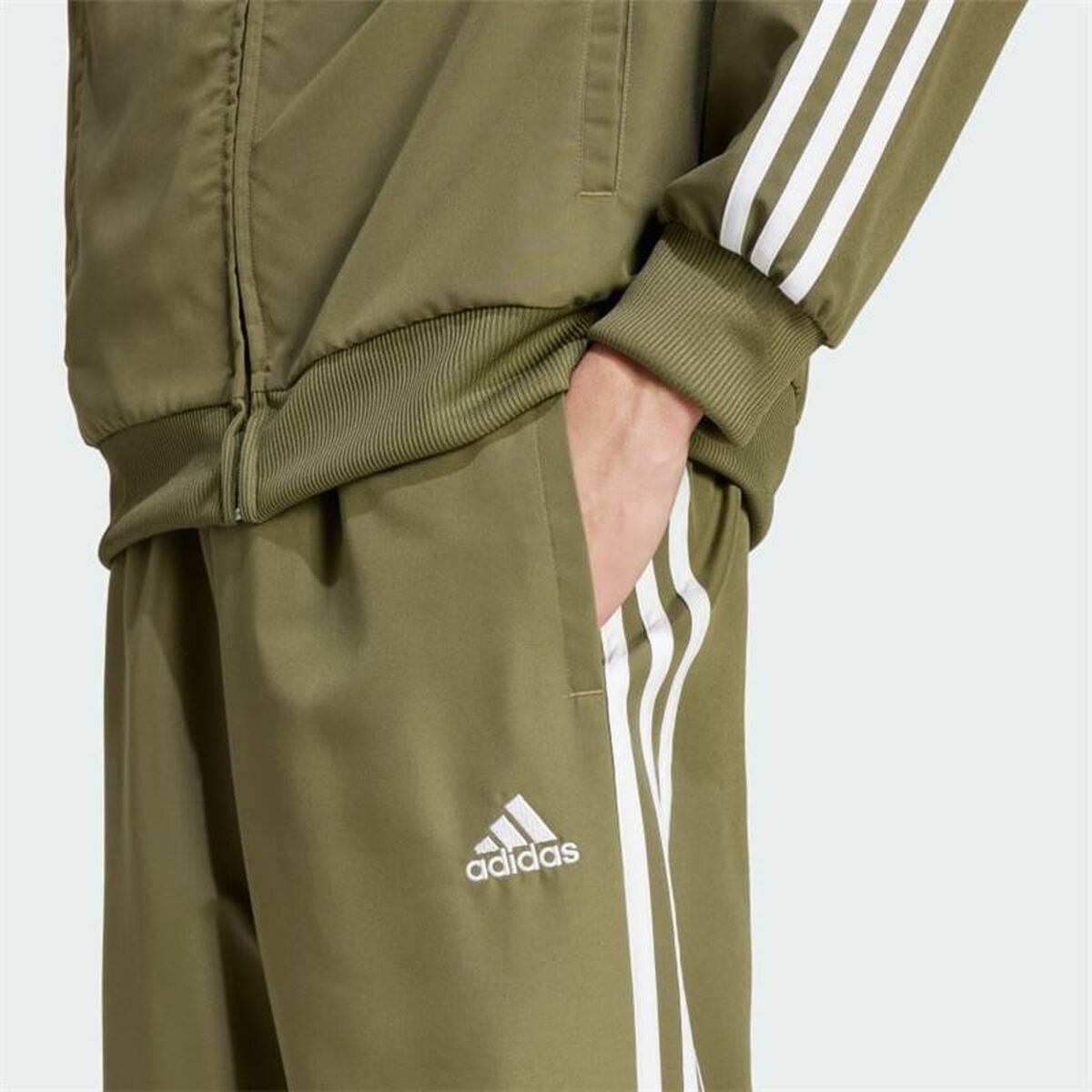 Σκουλαρίκια Adidas Basic 3S Woven Πράσινο Άντρες