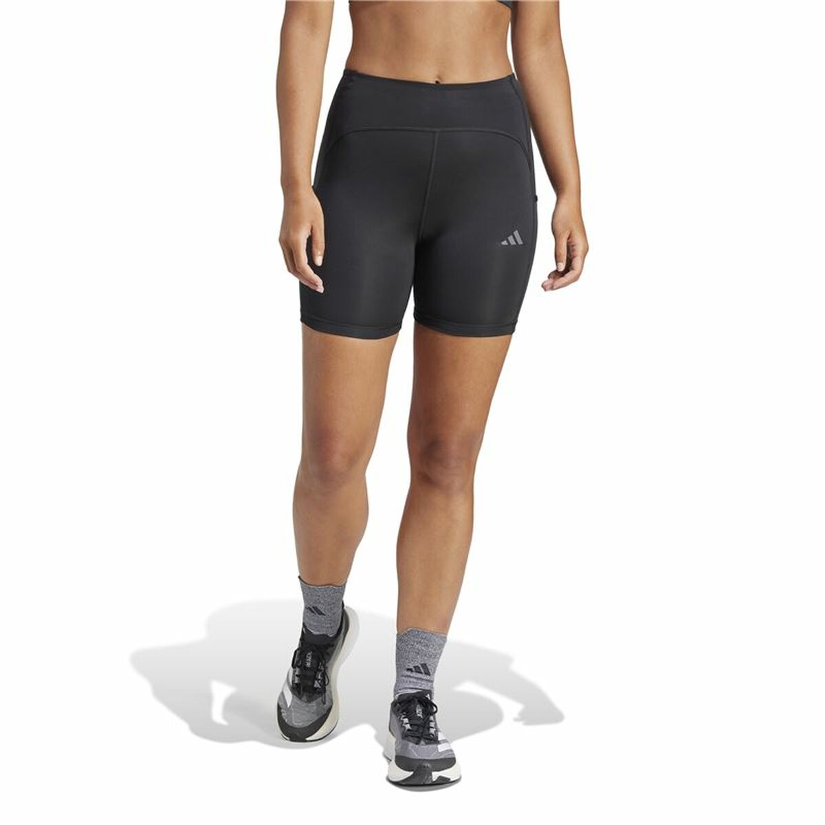Αθλητικά Γυναικεία Κολάν Adidas Adizero Short Μαύρο