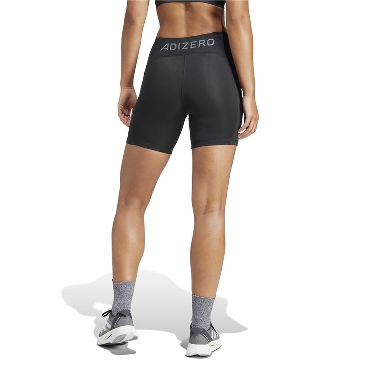 Αθλητικά Γυναικεία Κολάν Adidas Adizero Short Μαύρο