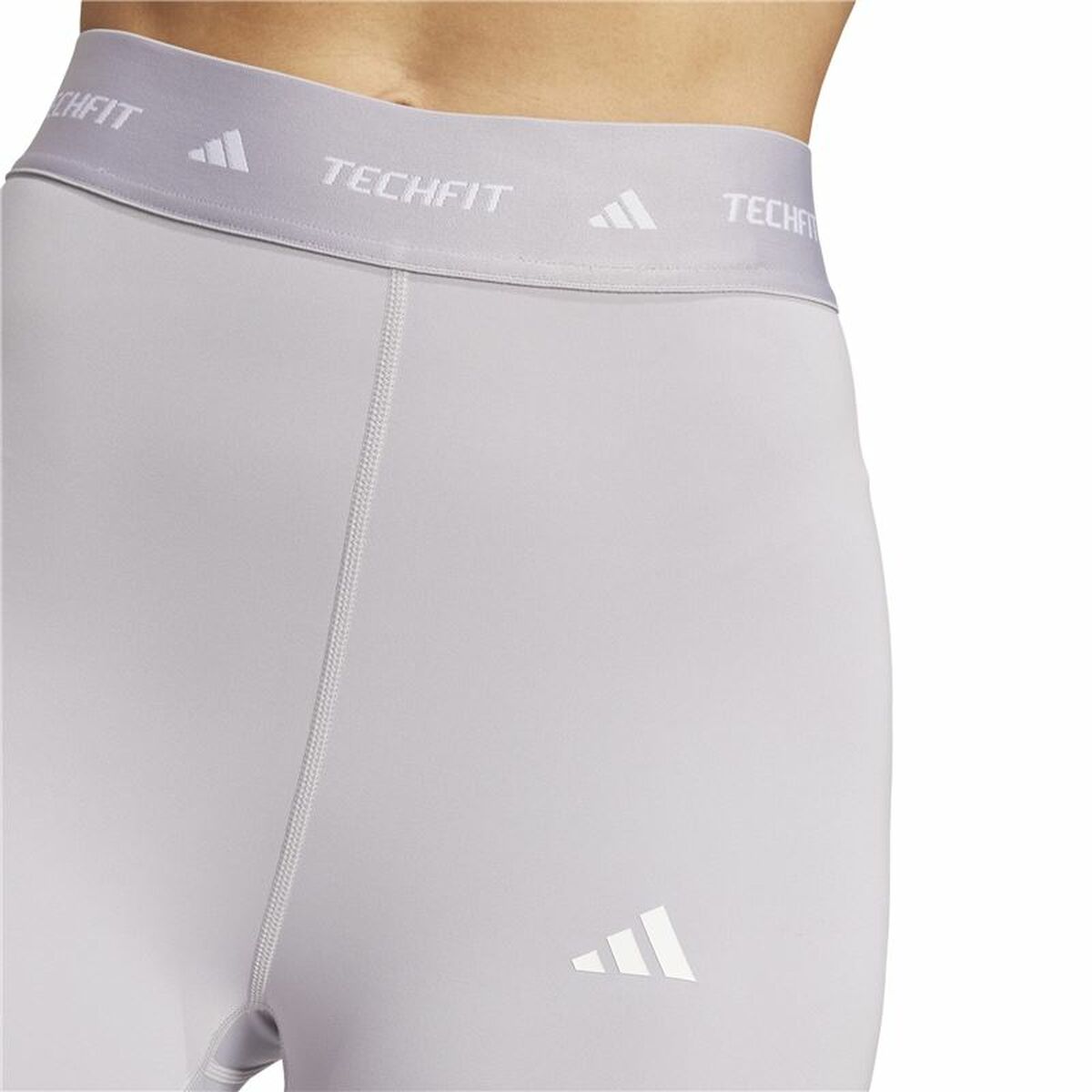 Αθλητικά Γυναικεία Κολάν Adidas Techfit 7/8 Γκρι