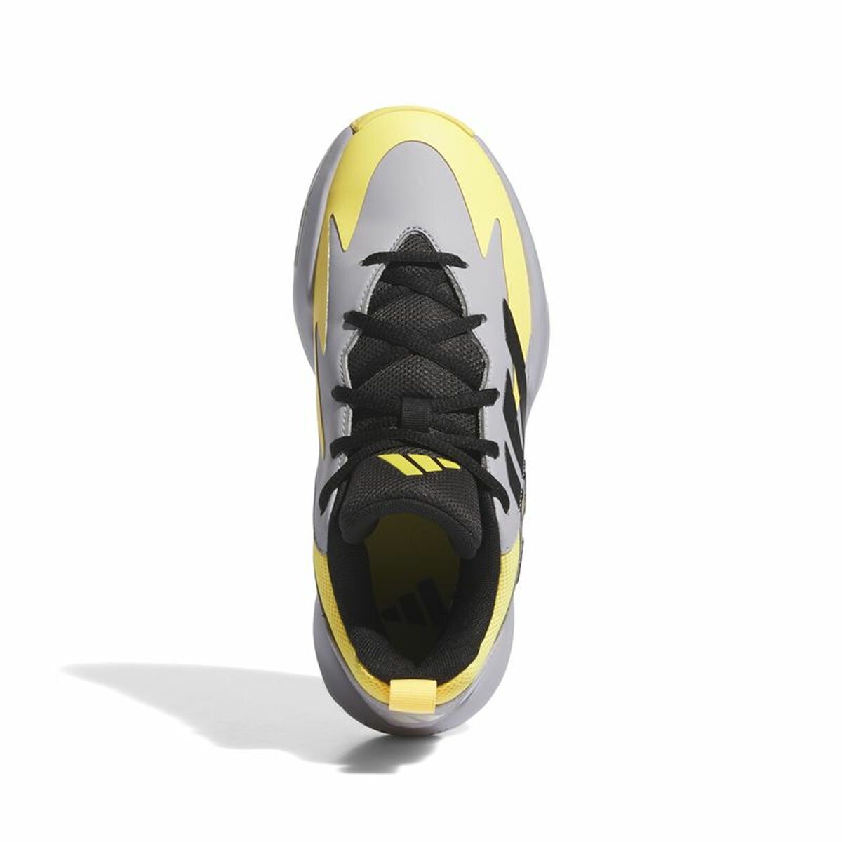Παπούτσια Μπάσκετ για Παιδιά Adidas Cross Em Up Select Mid Κίτρινο Γκρι