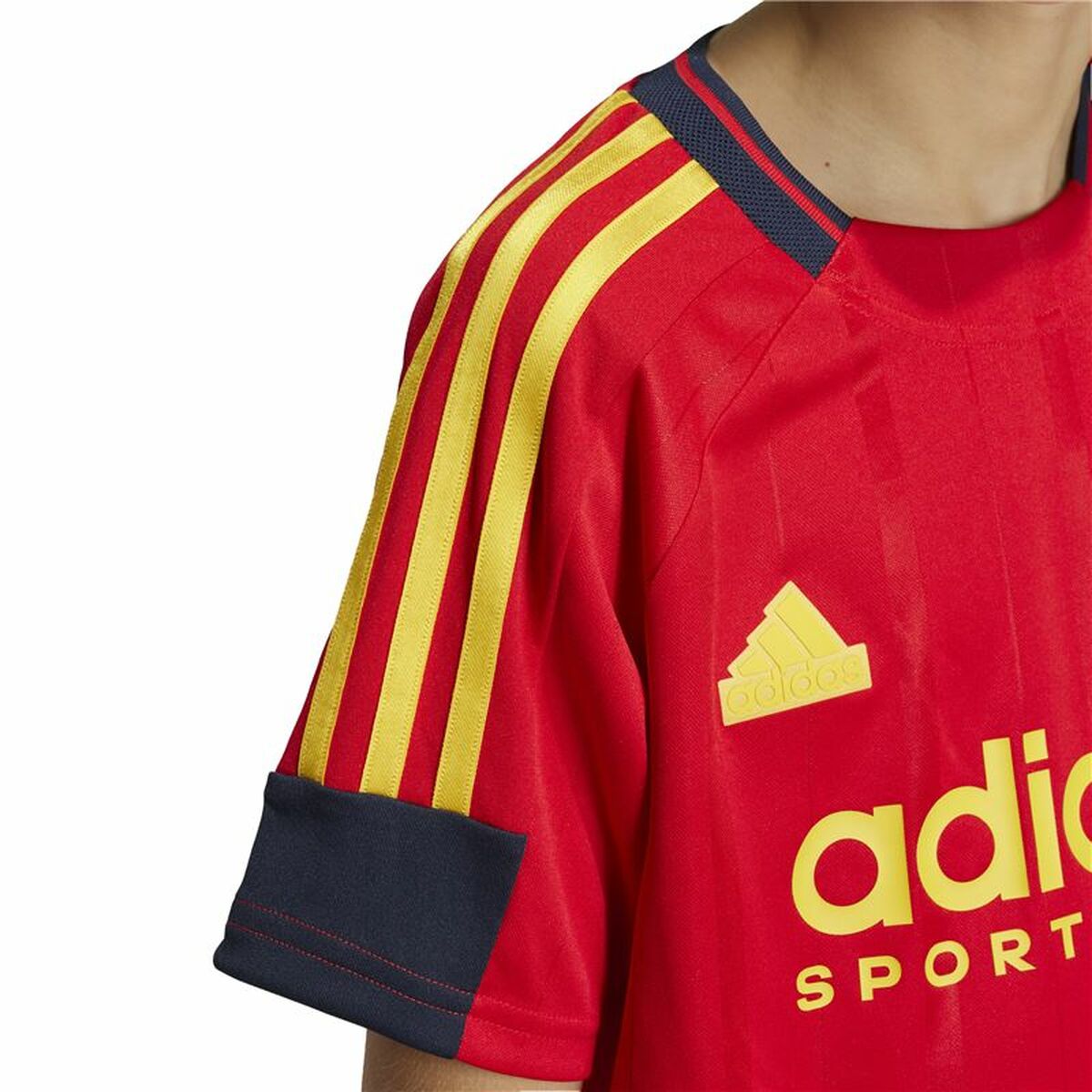 Ανδρική Μπλούζα με Κοντό Μανίκι Adidas All Szn Ροζ