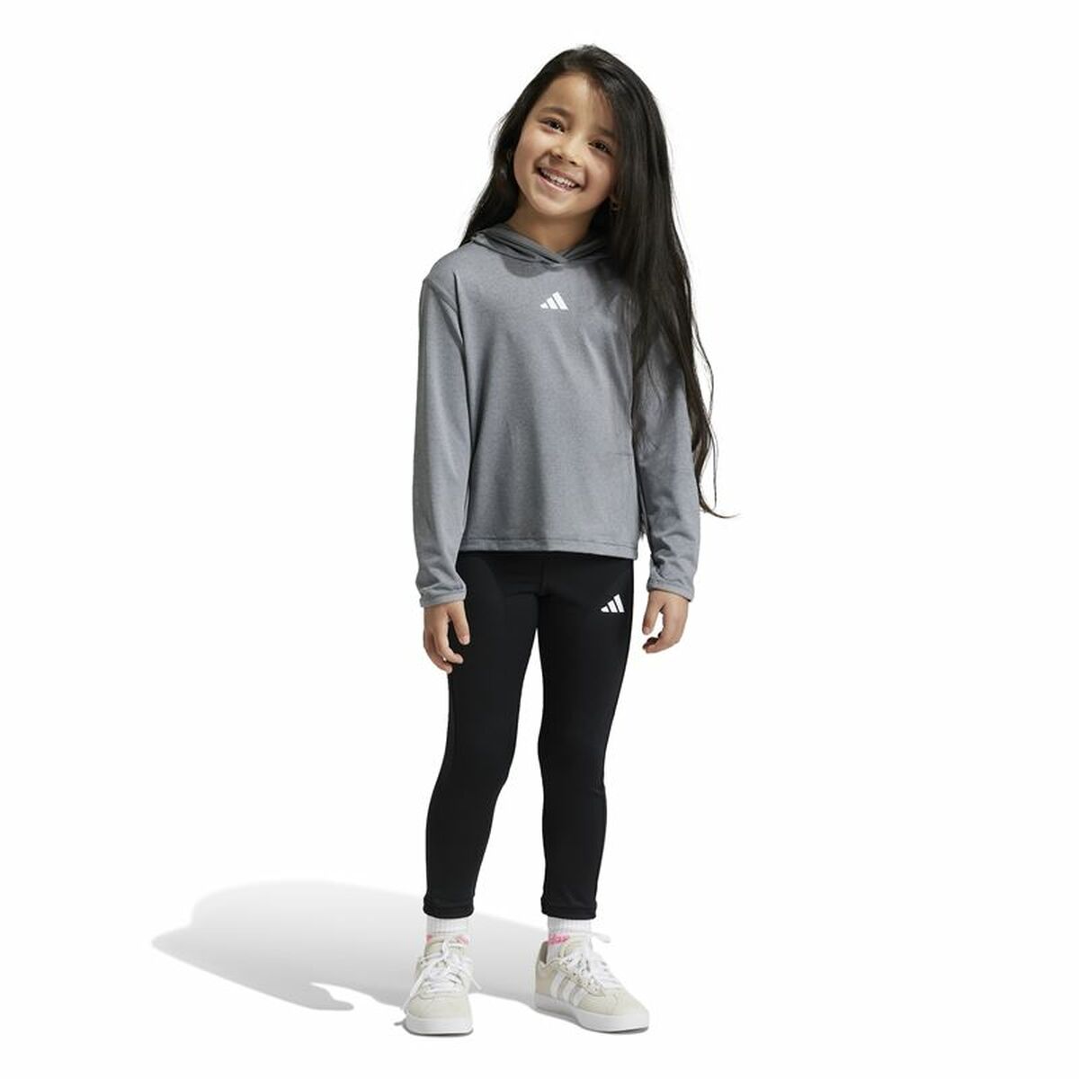 Παιδική Αθλητική Φόρμα Adidas And Little Γκρι Πολύχρωμο