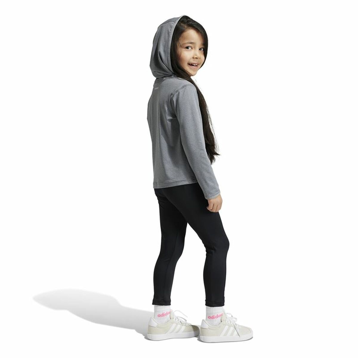 Παιδική Αθλητική Φόρμα Adidas And Little Γκρι Πολύχρωμο