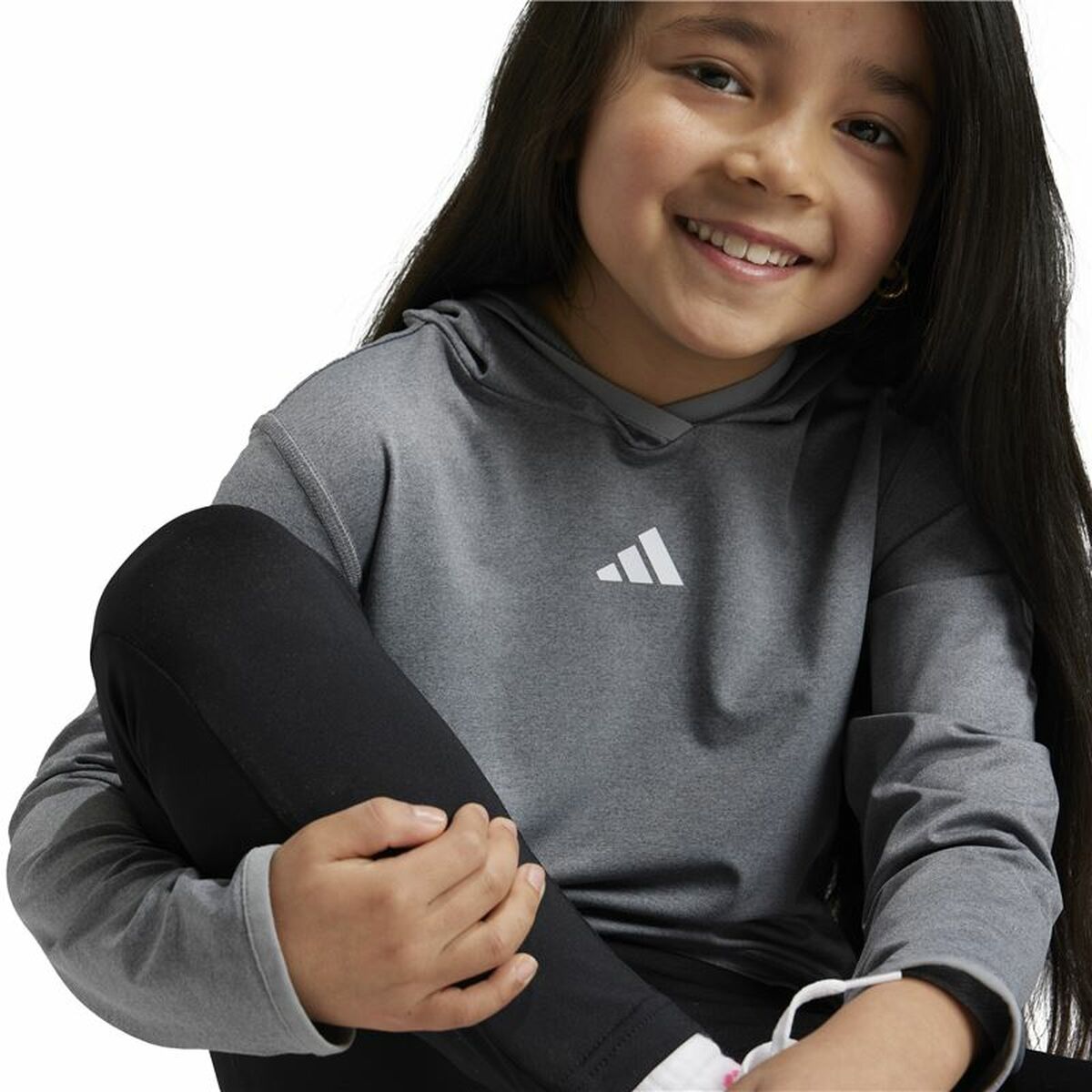 Παιδική Αθλητική Φόρμα Adidas And Little Γκρι Πολύχρωμο