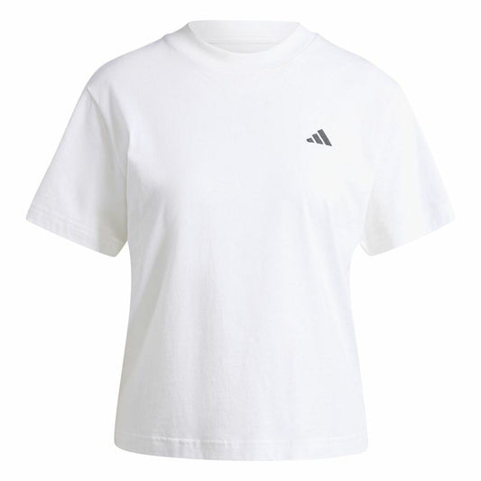 Γυναικεία Μπλούζα με Κοντό Μανίκι Adidas Essentials Λευκό