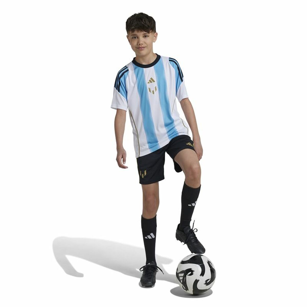 Αθλητικό Σορτς Adidas Messi Training Short Μαύρο