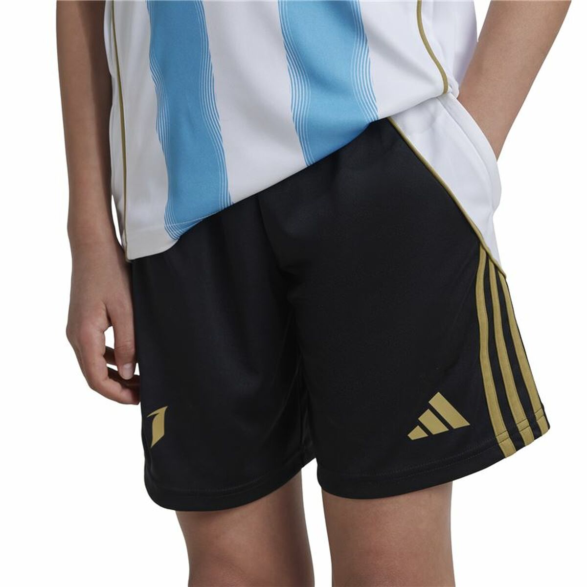 Αθλητικό Σορτς Adidas Messi Training Short Μαύρο