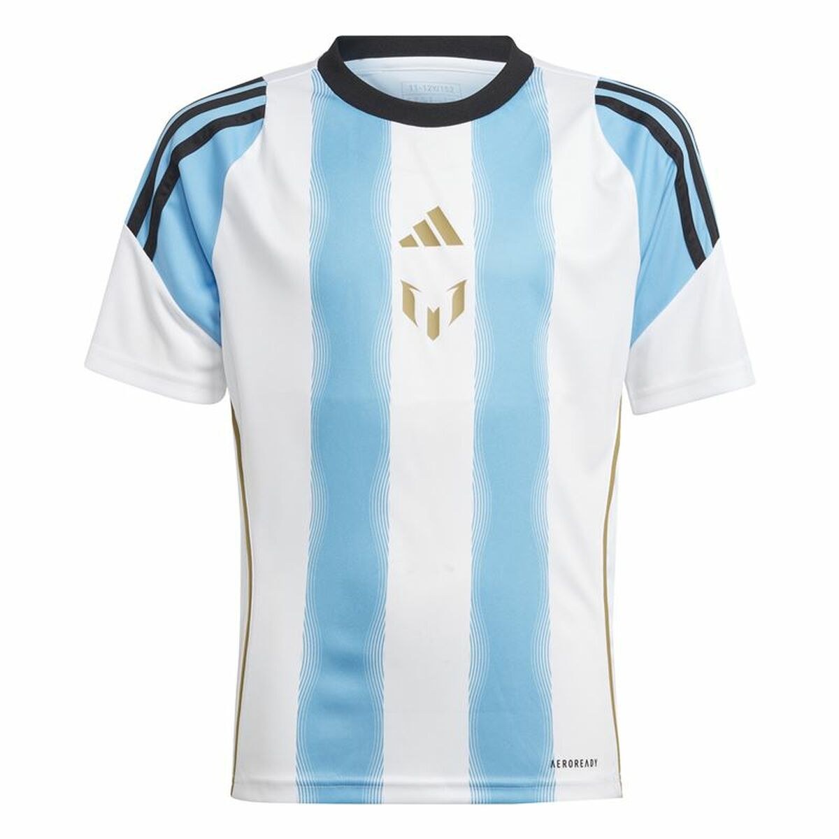 Ποδοσφαιρική Φανέλα Adidas Messi Training Μπλε Λευκό