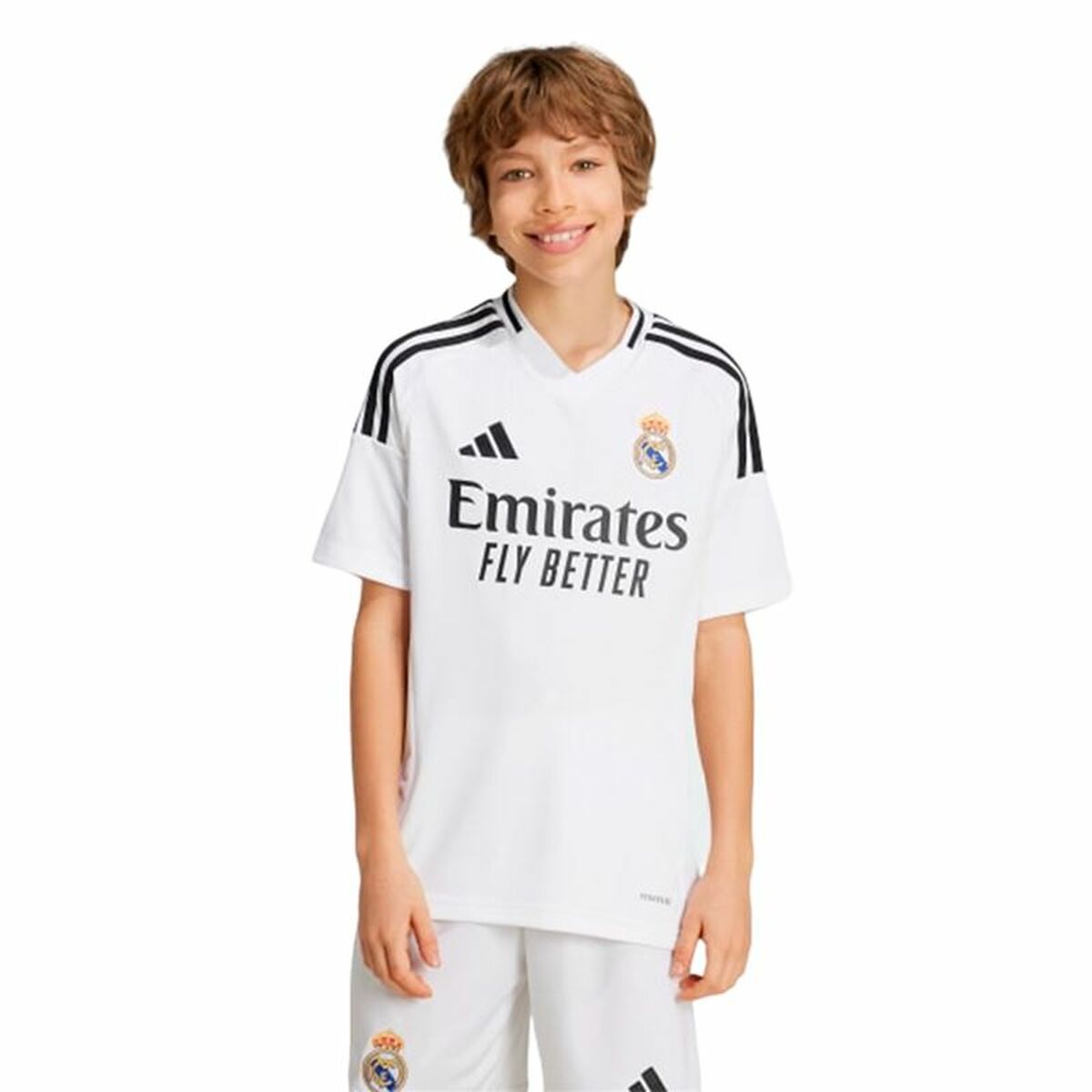 Ποδοσφαιρική Φανέλα Adidas Real Madrid 24/25 Λευκό