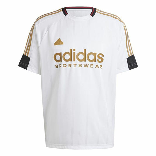 Ανδρική Μπλούζα με Κοντό Μανίκι Adidas House Of Tiro Nations Pack Λευκό