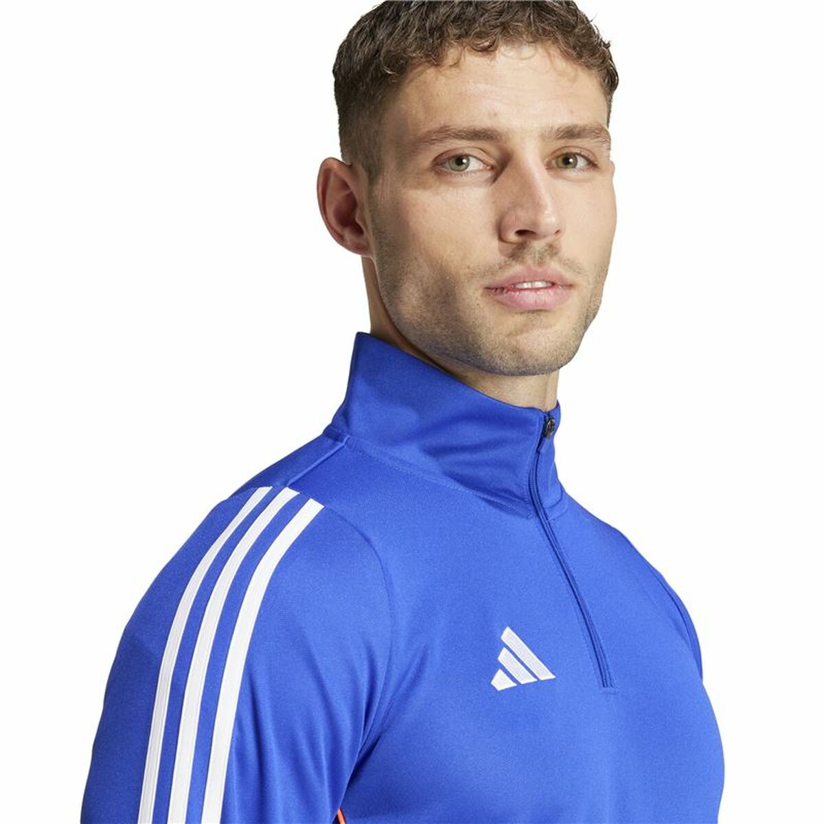 Φούτερ χωρίς Κουκούλα Adidas Tiro24 Training Μπλε