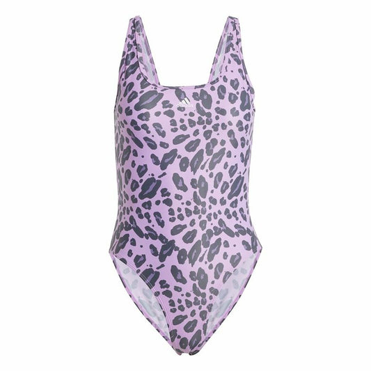 Γυναικεία Μαγιό Adidas Essentials Animal Print Ροζ
