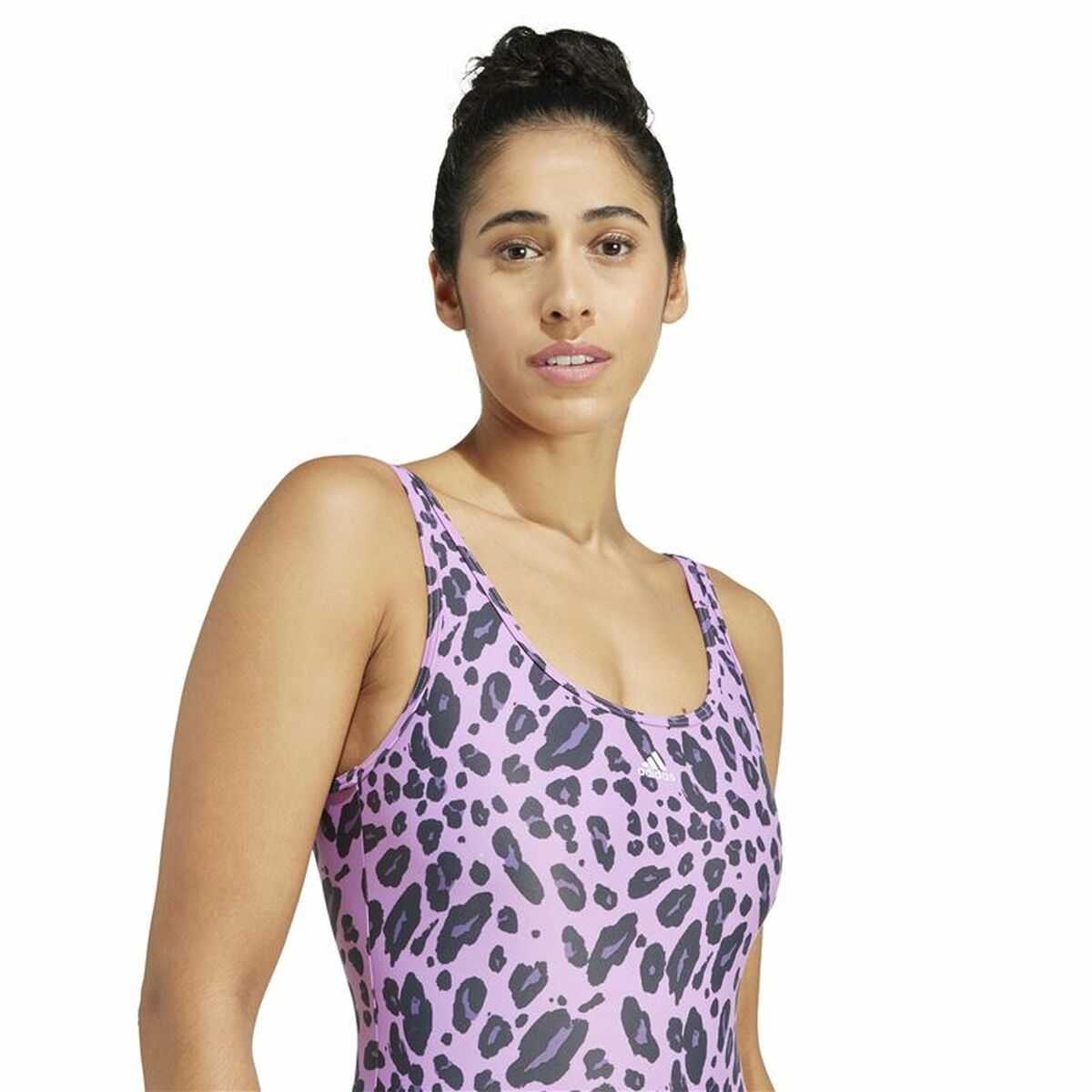 Γυναικεία Μαγιό Adidas Essentials Animal Print Ροζ