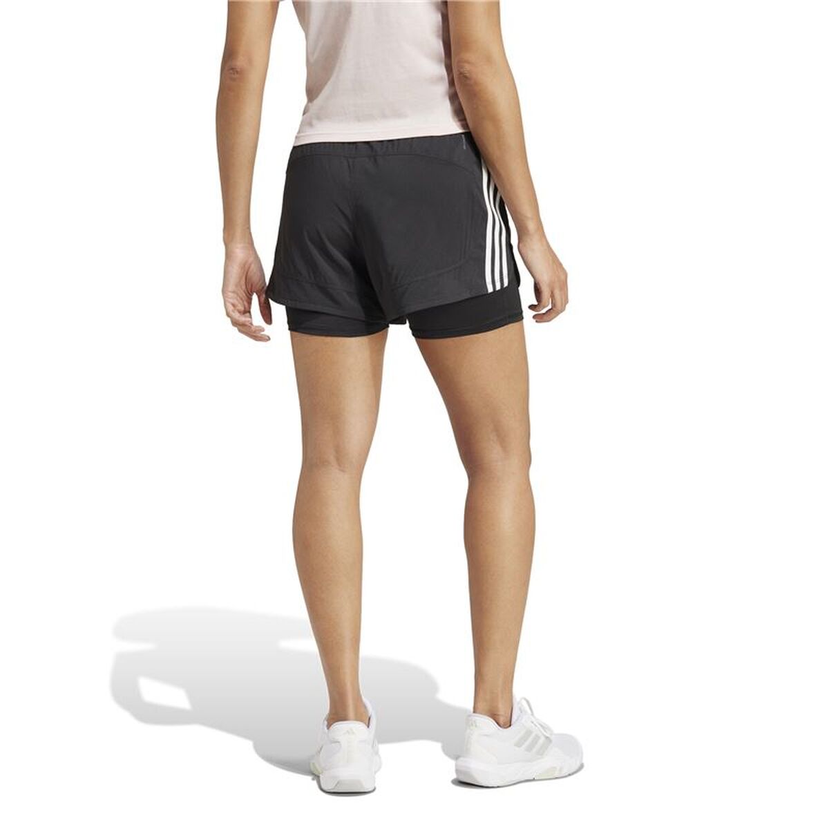 Γυναικεία Αθλητικά Σορτς Adidas Pacer Μαύρο