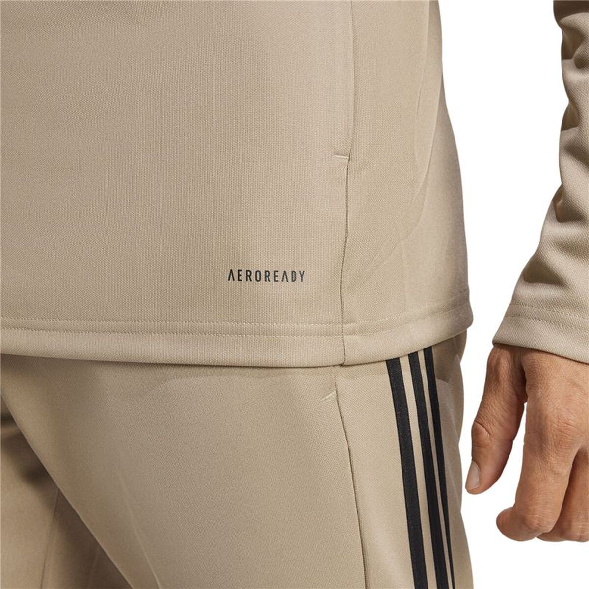 Ανδρικό Αθλητικό Mπουφάν Adidas Squadra25 Μπεζ