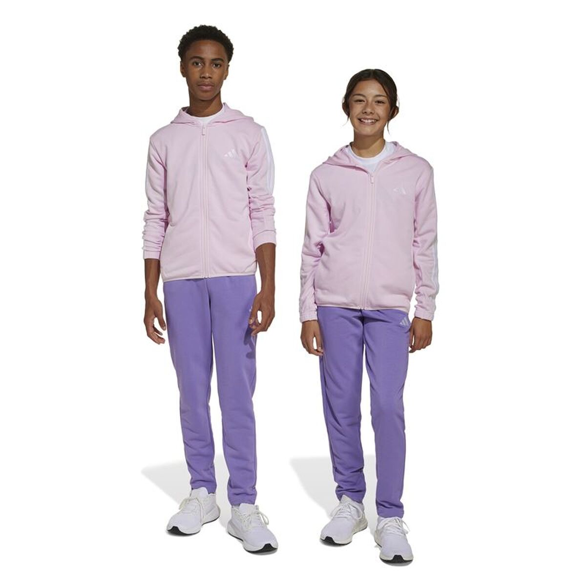 Παιδική Αθλητική Φόρμα Adidas 3Bandas Δαμασκηνί