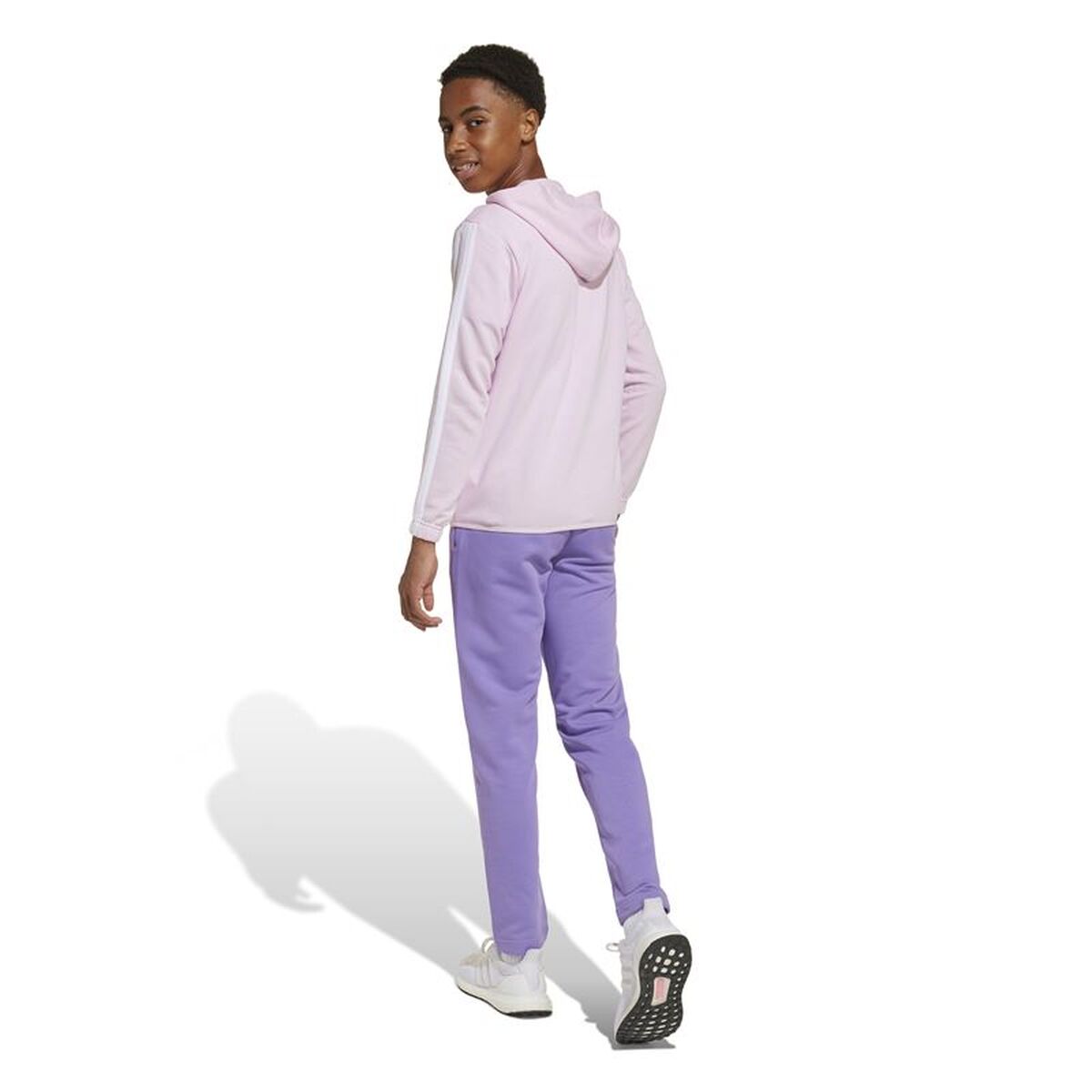 Παιδική Αθλητική Φόρμα Adidas 3Bandas Δαμασκηνί