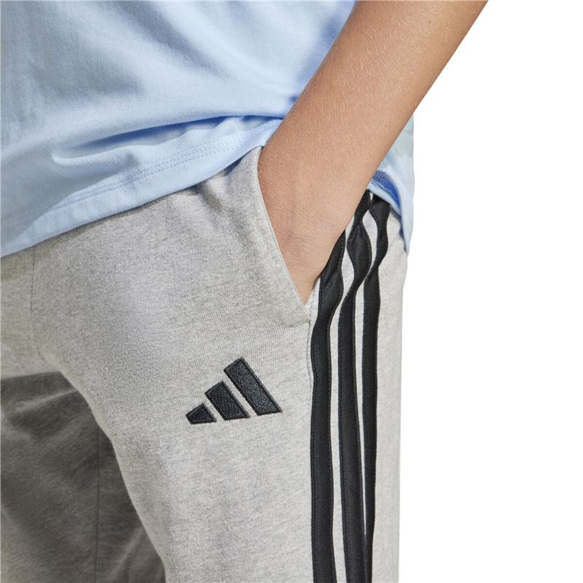 Μακρύ Αθλητικό Παντελόνι Adidas 3 Bandas Kn Sh 210 Γκρι
