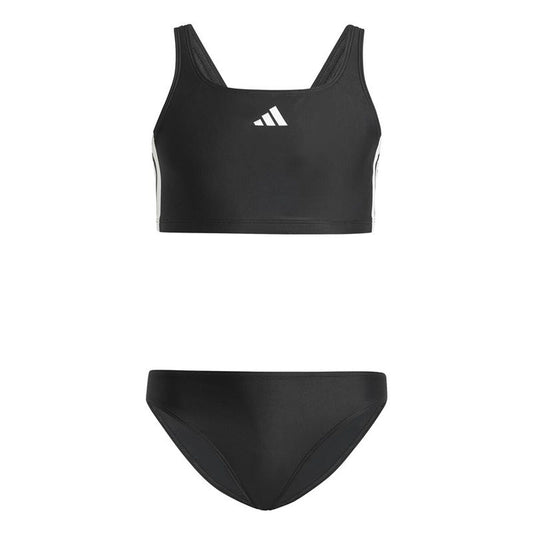 μπικίνι-εσώρουχο για κορίτσια Adidas 3 Bandas Bld Μαύρο