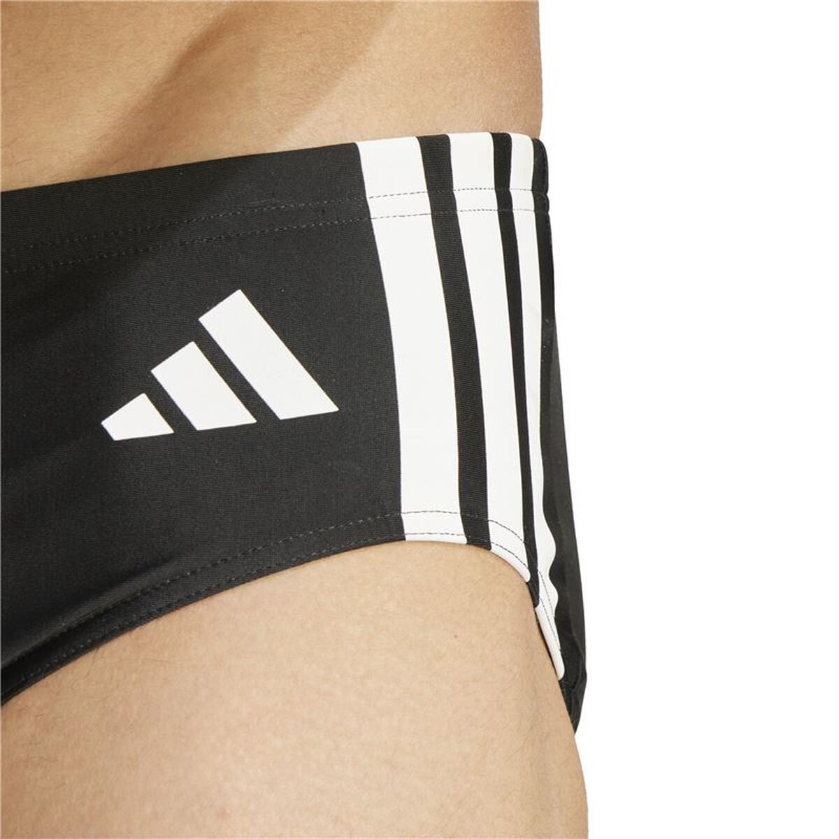 Ανδρικά Μαγιό Adidas 3 Bandas Bld Trunk Μαύρο