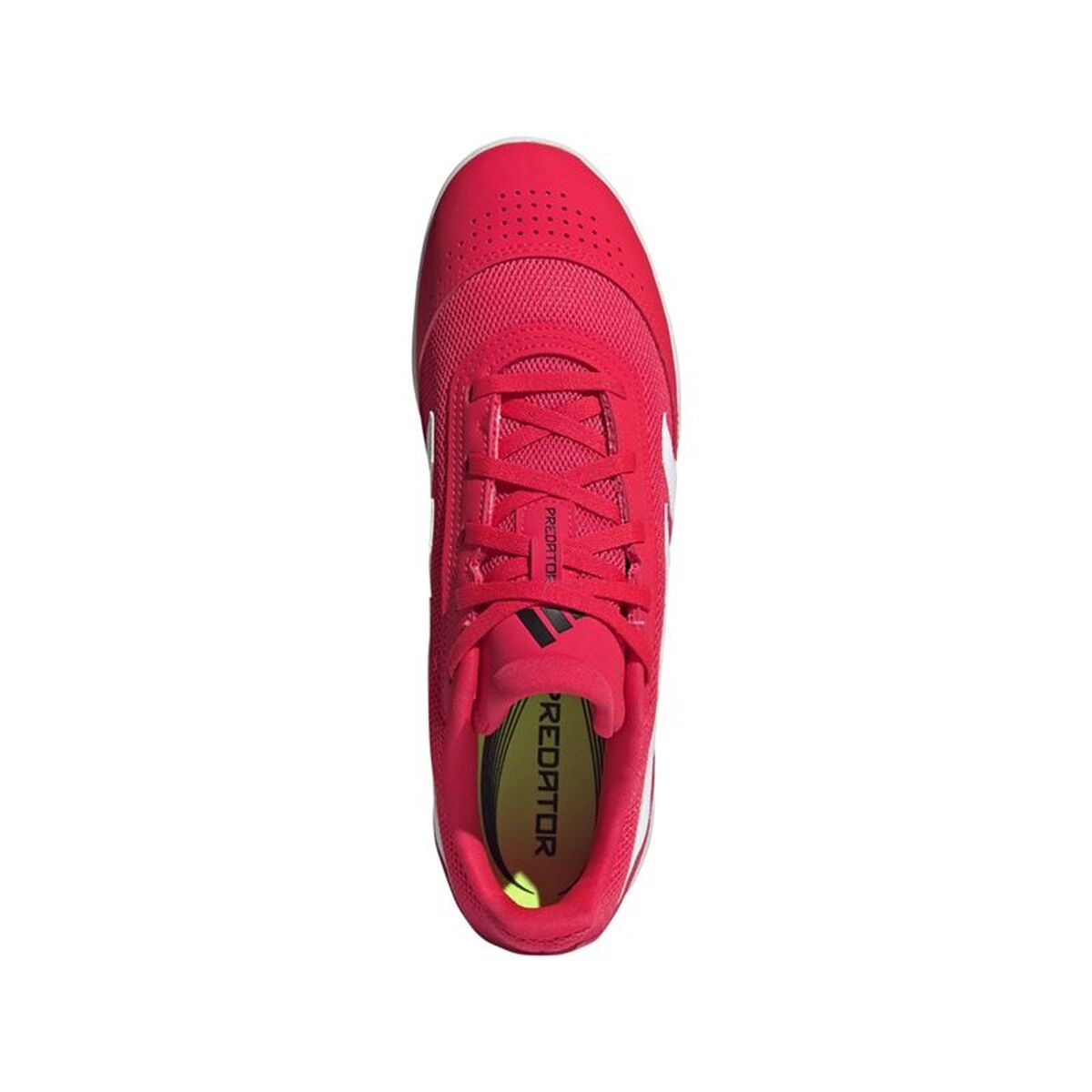 Παπούτσια Ποδοσφαίρου Σάλας για Ενήλικες Adidas Predator Club In Sala Κόκκινο