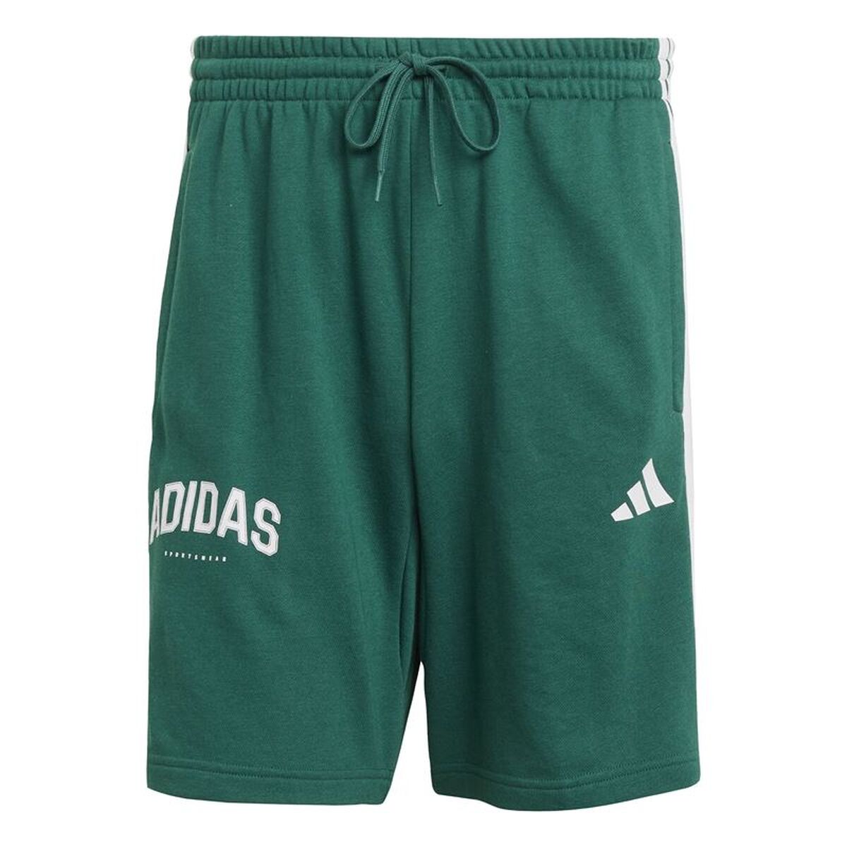 Ανδρικά Αθλητικά Σορτς Adidas 3 Bandas Sho Πράσινο