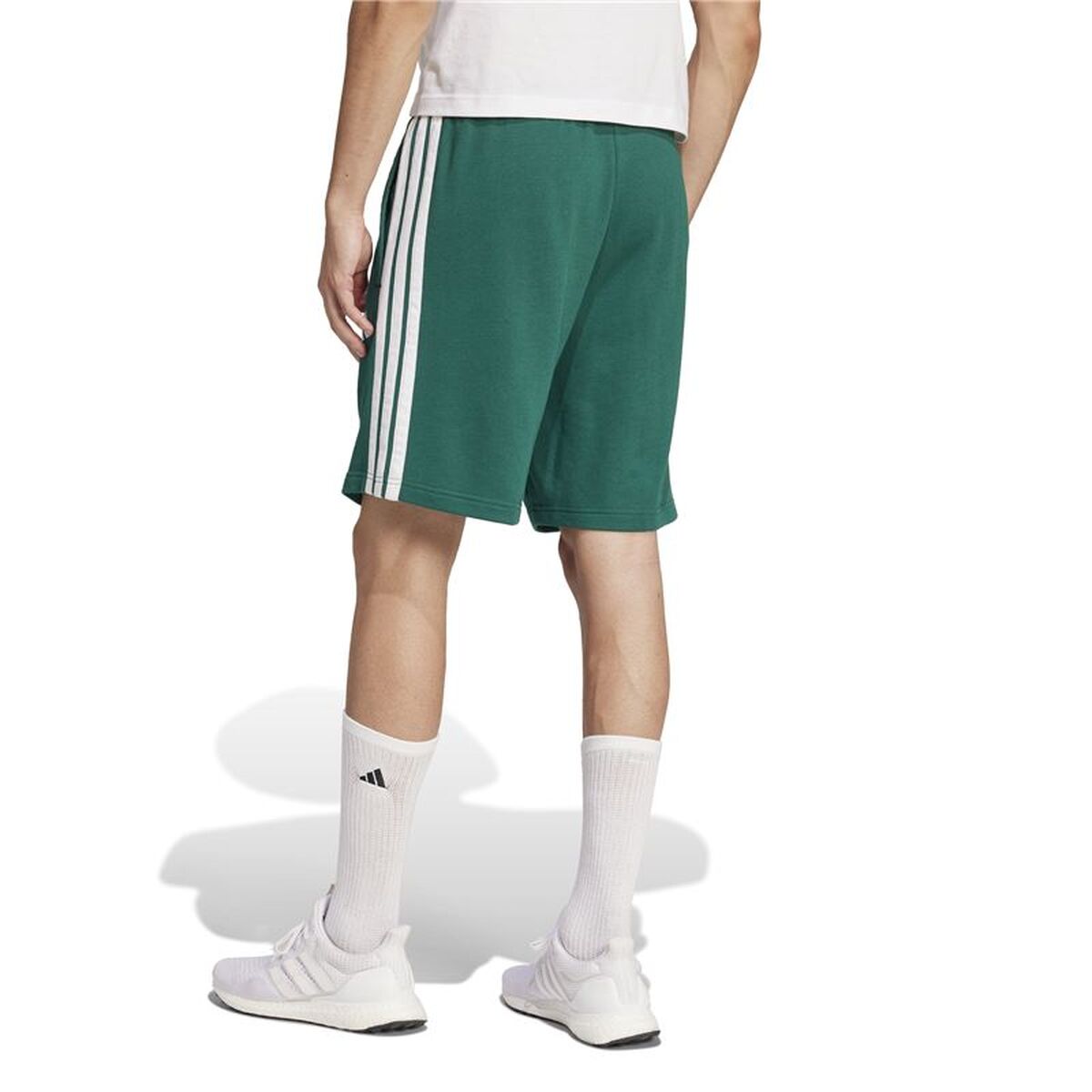 Ανδρικά Αθλητικά Σορτς Adidas 3 Bandas Sho Πράσινο