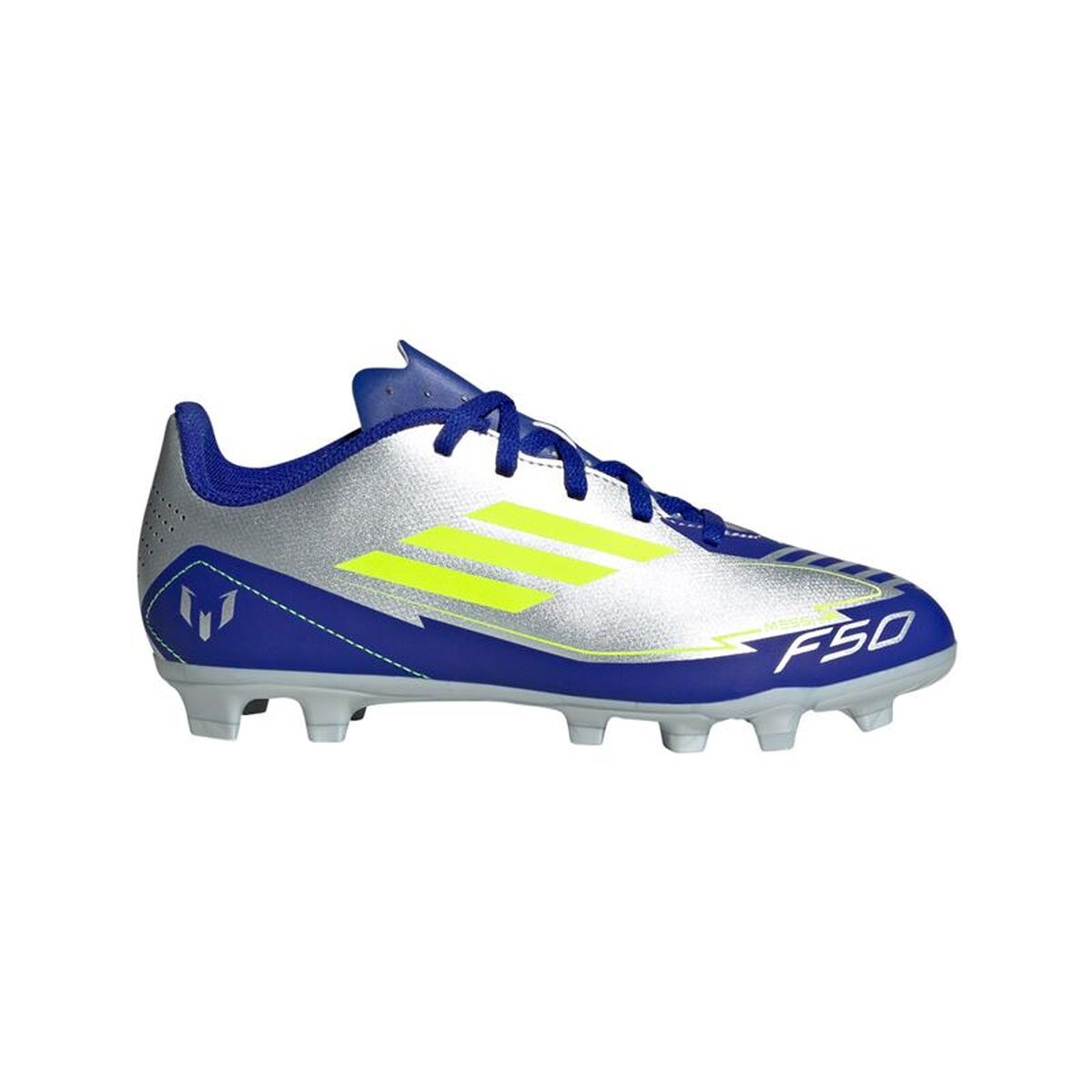 Παιδικές Μπότες Ποδοσφαίρου Adidas F50 Club Fg/Mg Ασημί