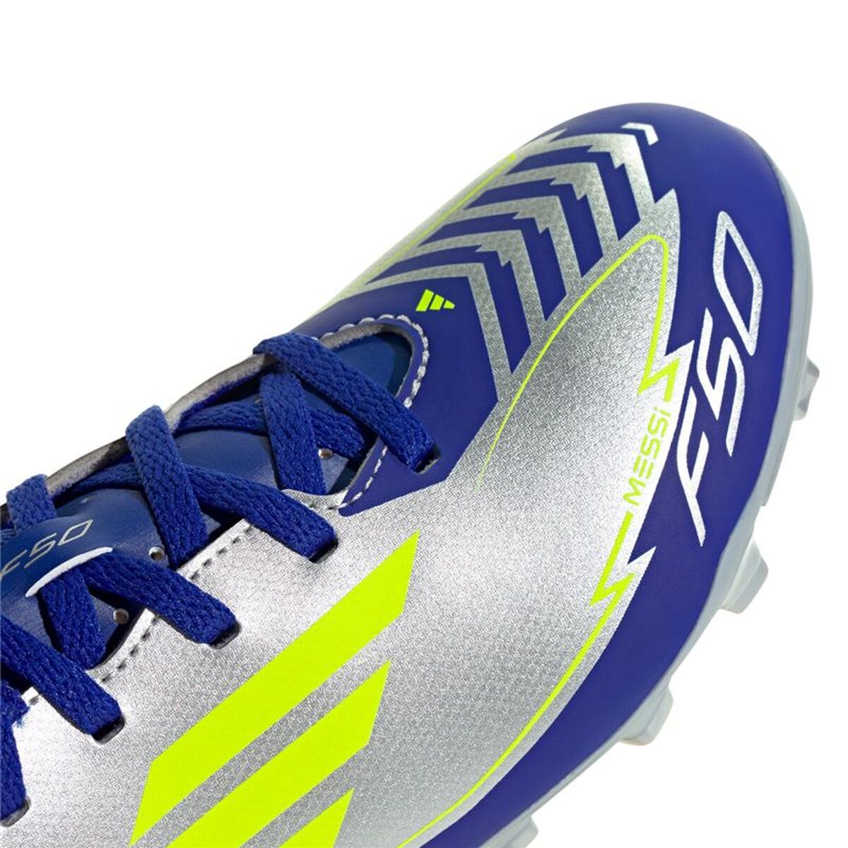 Παιδικές Μπότες Ποδοσφαίρου Adidas F50 Club Fg/Mg Ασημί