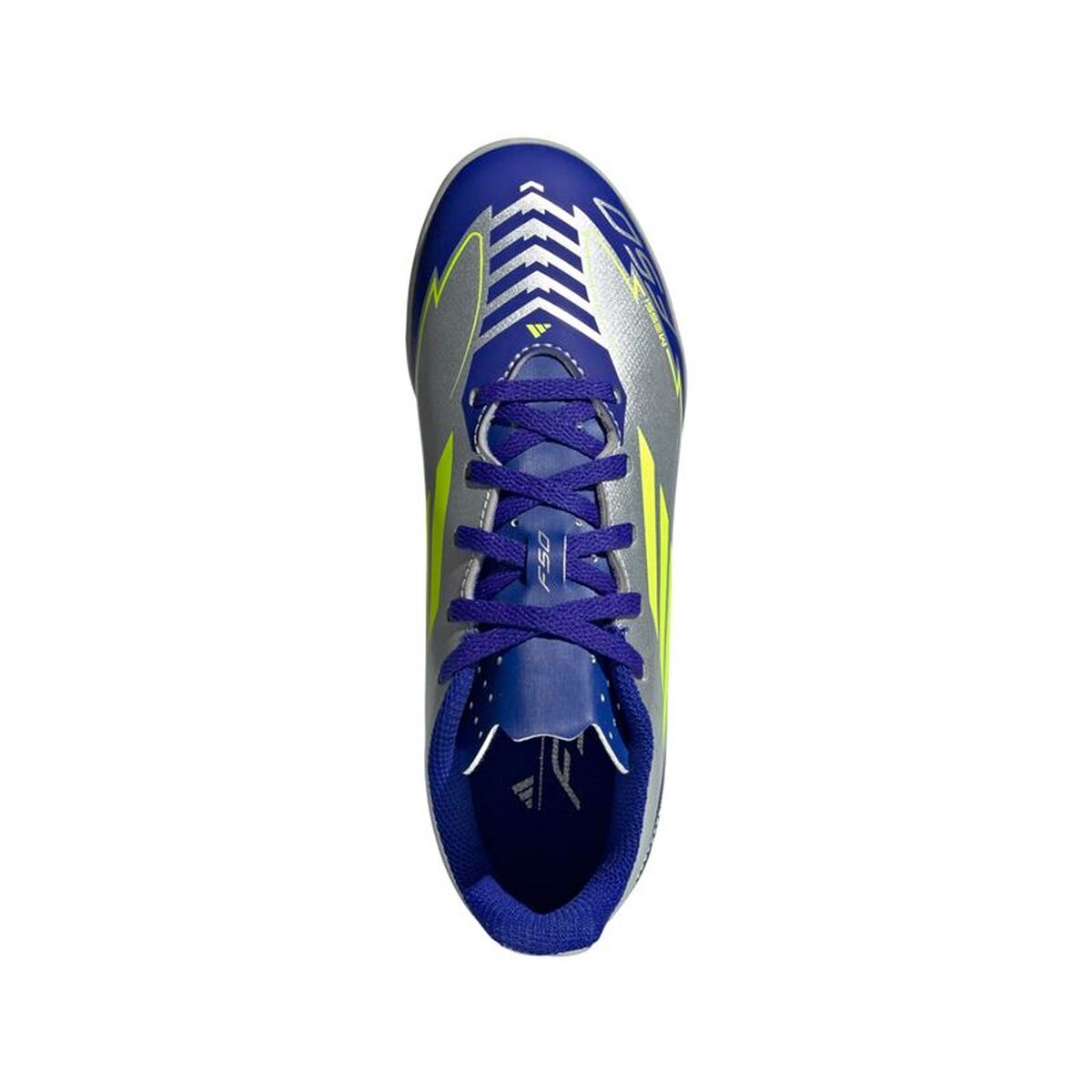 Παιδικές Μπότες Ποδοσφαίρου Adidas F50 Club TF Messi Ασημί