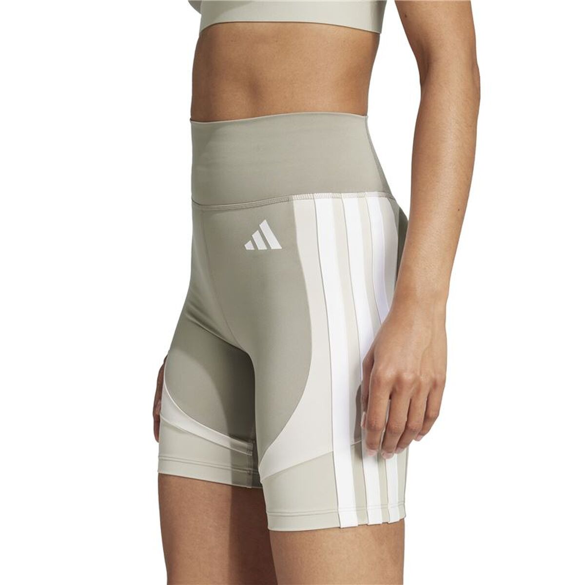 Αθλητικά Γυναικεία Κολάν Adidas We Cb Bike 7In Μπεζ