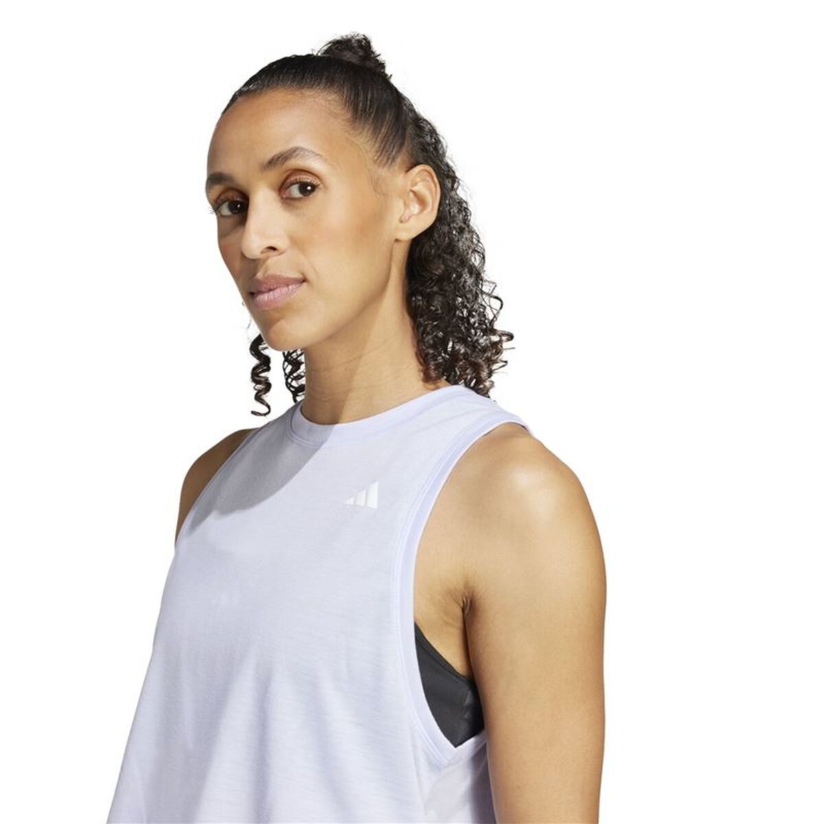 Αμάνικο Γυναικείο Μπλουζάκι Adidas We Tank Ανοιχτό Μπλε Fitness