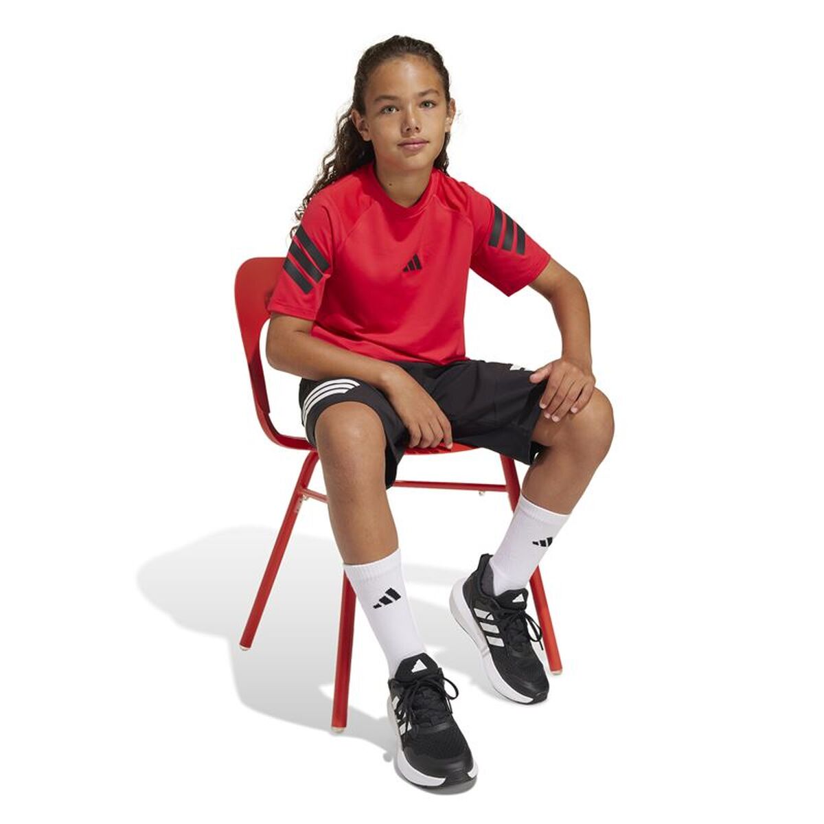 Αθλητικά Σορτς για Παιδιά Adidas Spr Μαύρο