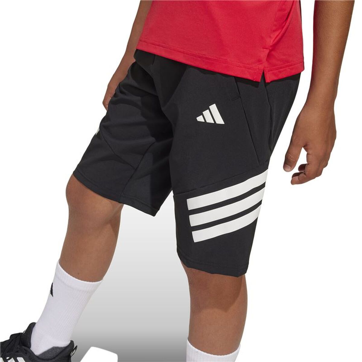 Αθλητικά Σορτς για Παιδιά Adidas Spr Μαύρο