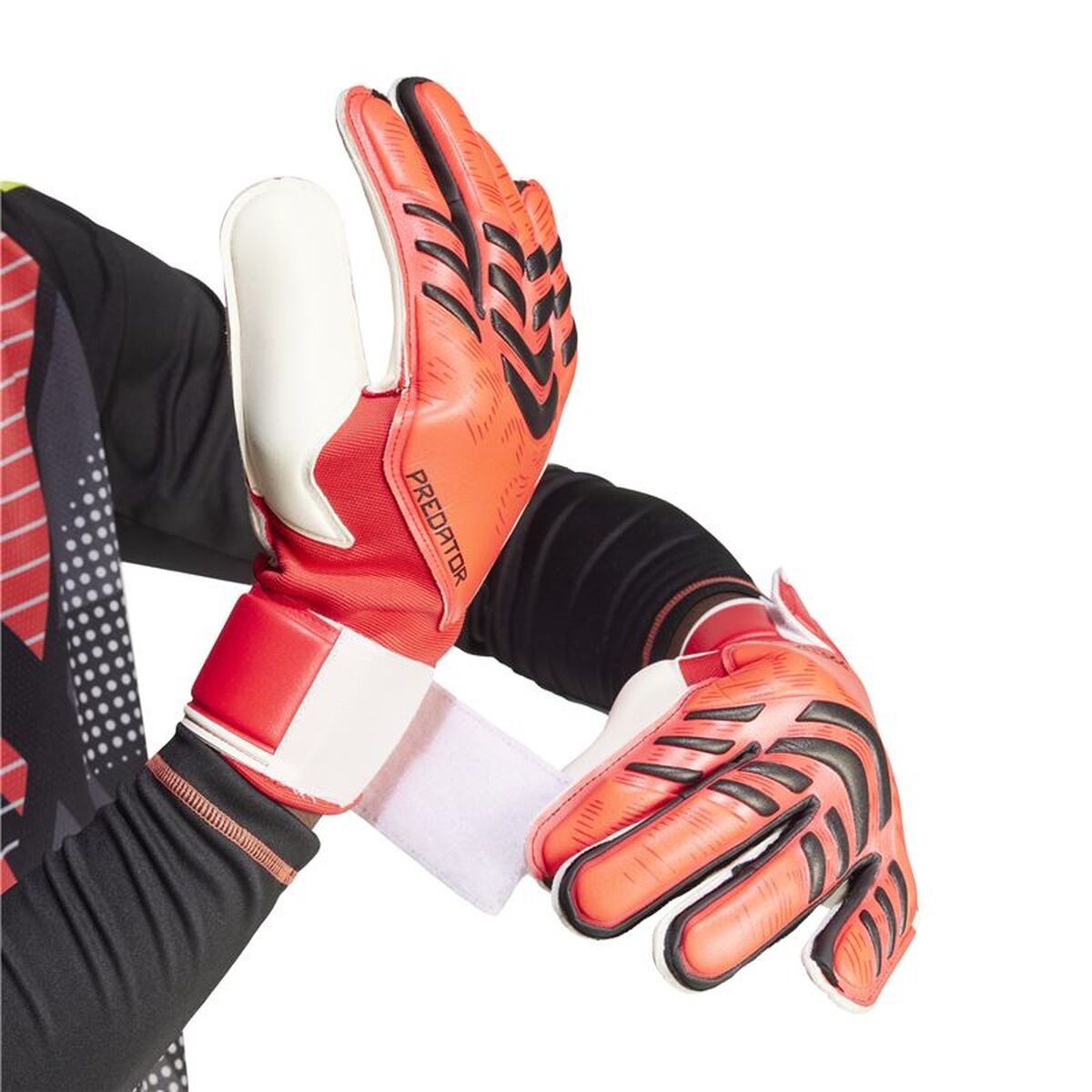 Γάντια Τερματοφύλακα Adidas Predator Κόκκινο Ενήλικες