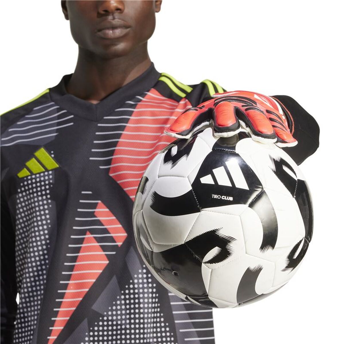 Γάντια Τερματοφύλακα Adidas Predator Κόκκινο Ενήλικες