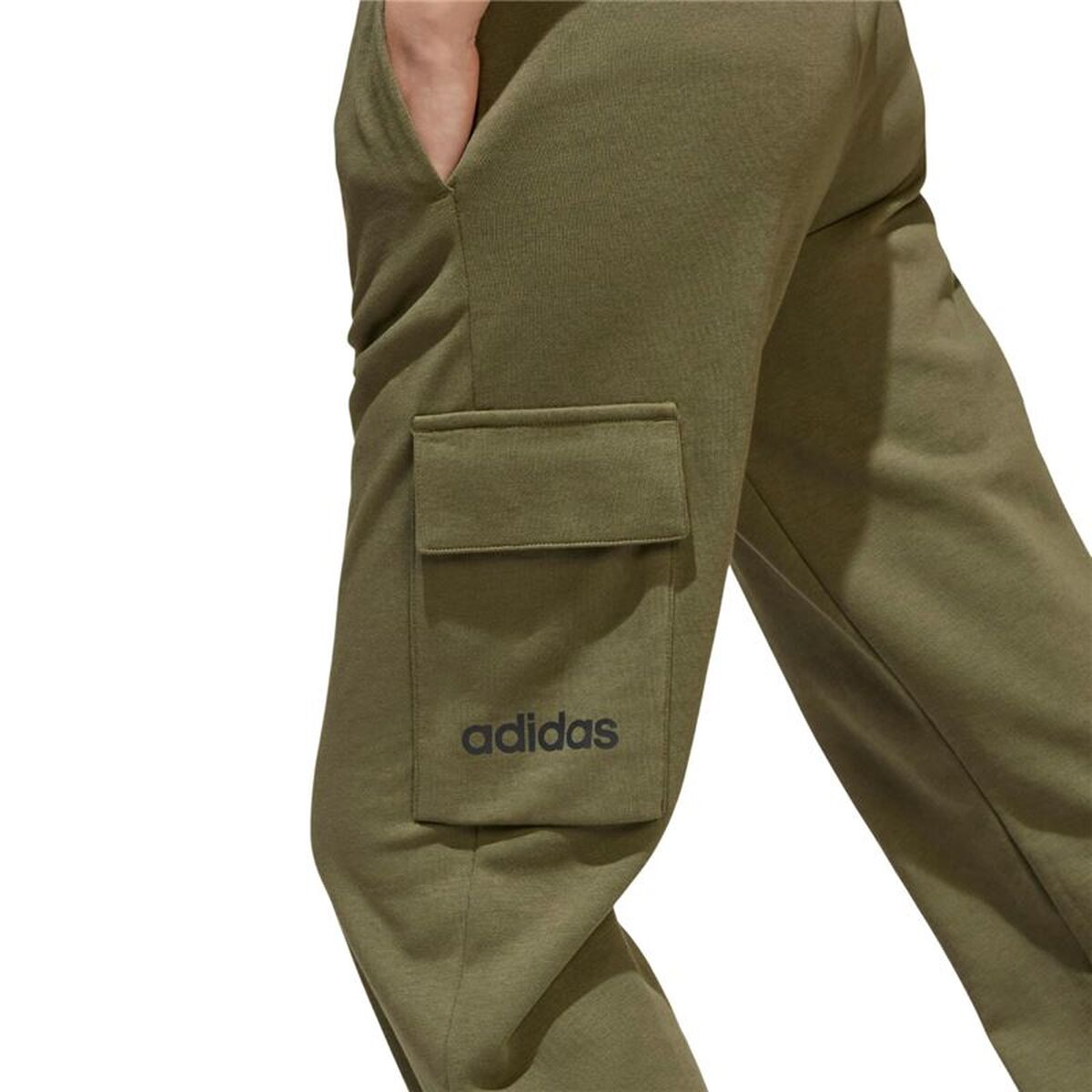 Παιδικά Αθλητικά Παντελόνια Adidas Jg Lin French Terry Ελαιόλαδο