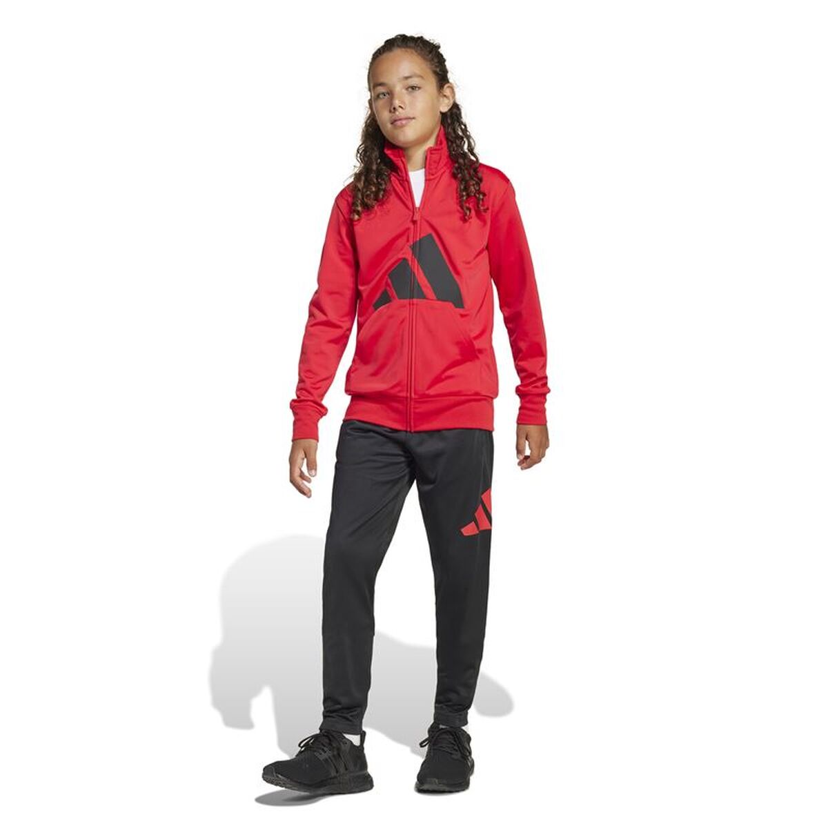 Παιδική Αθλητική Φόρμα Adidas Big Logo Κόκκινο