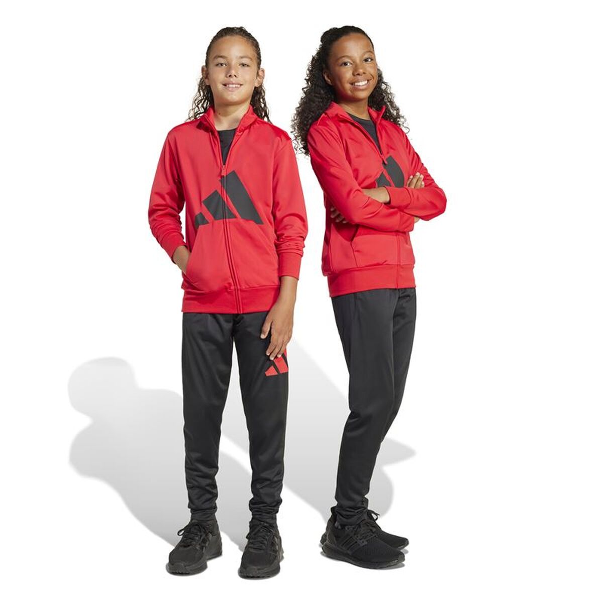 Παιδική Αθλητική Φόρμα Adidas Big Logo Κόκκινο